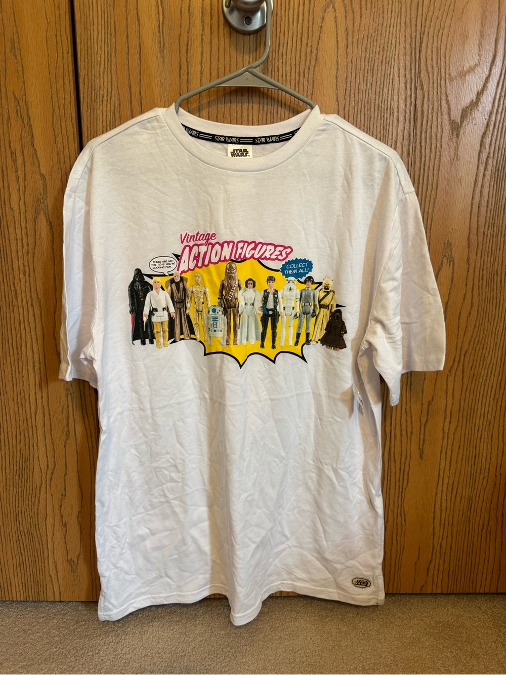 Disney Star Wars 45th Anniversary Vintage Action Figures Shirt